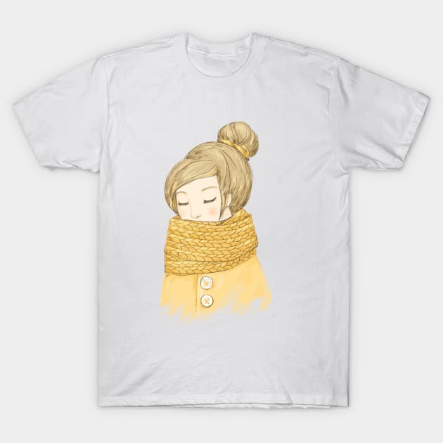 My Cozy Mood T-Shirt by Olya Yatsenko